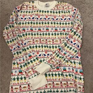 Hanna Andersson Elf Men’s Pajama Shirt Size M